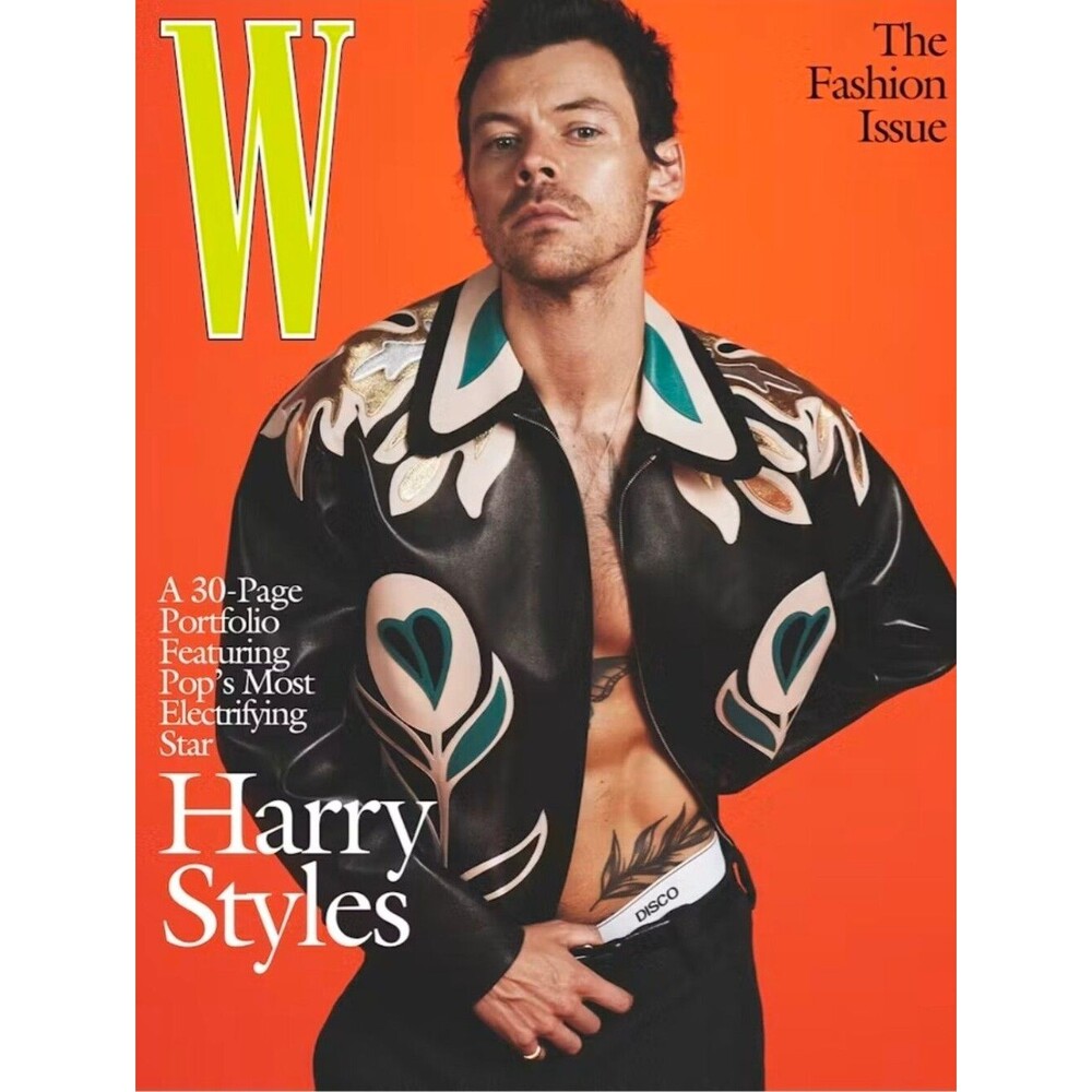W Magazine Harry Styles Over-sized Fashion Issue 2026 30 Pages Of Harry